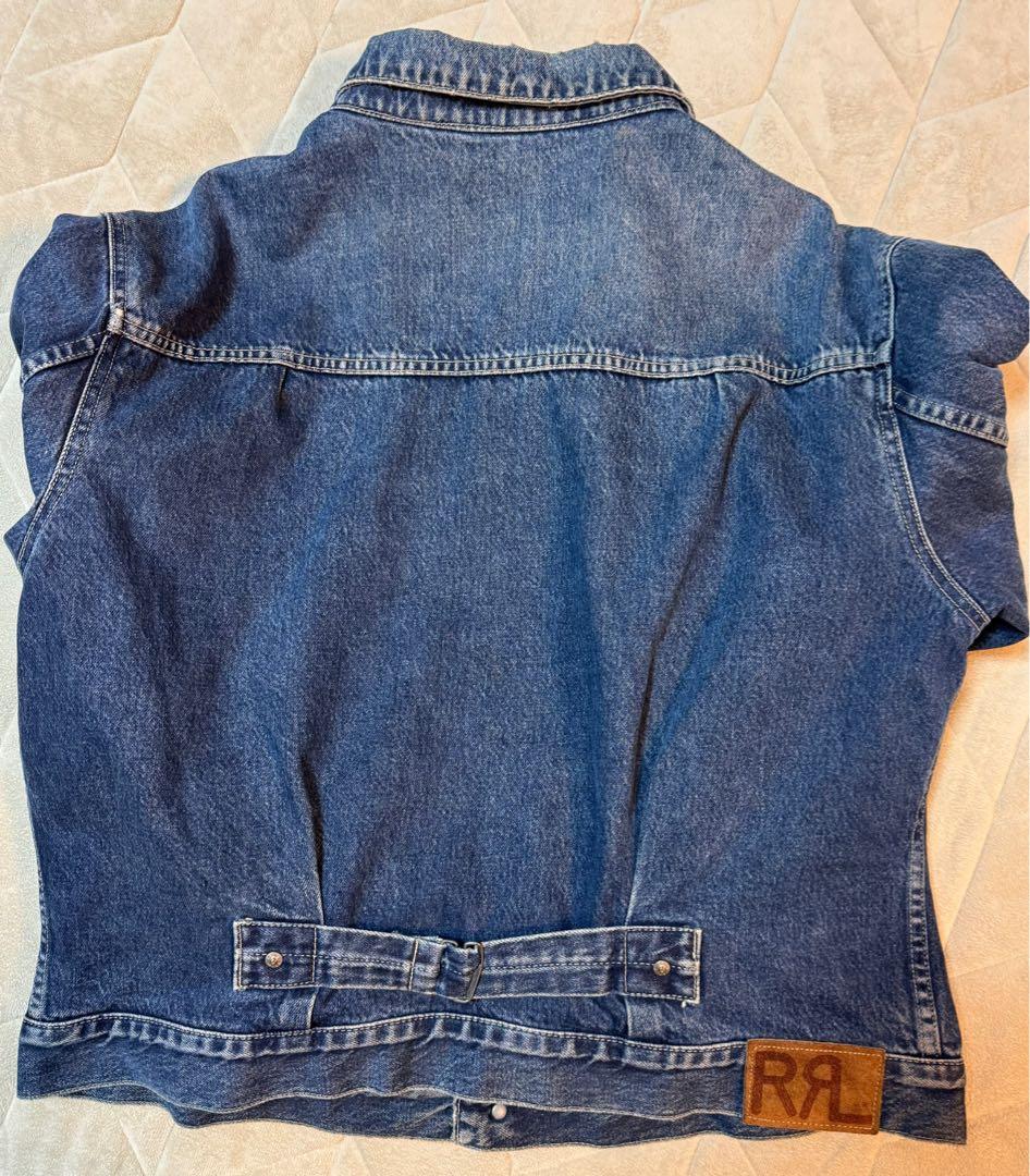 RRL 三つ星 デニムジャケット USA製　ダブルアールエル