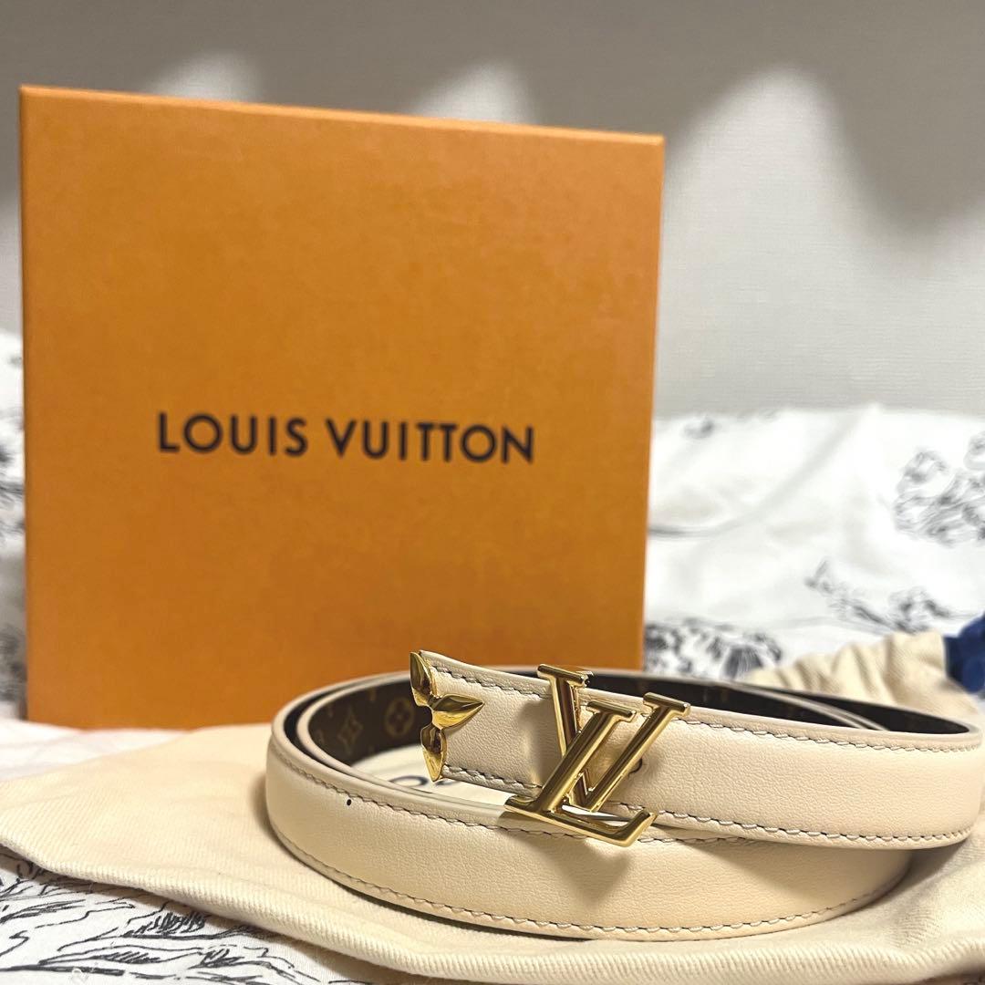 美品♡LOUIS VUITTON ベルト・プリティー LV20MM 85㎝