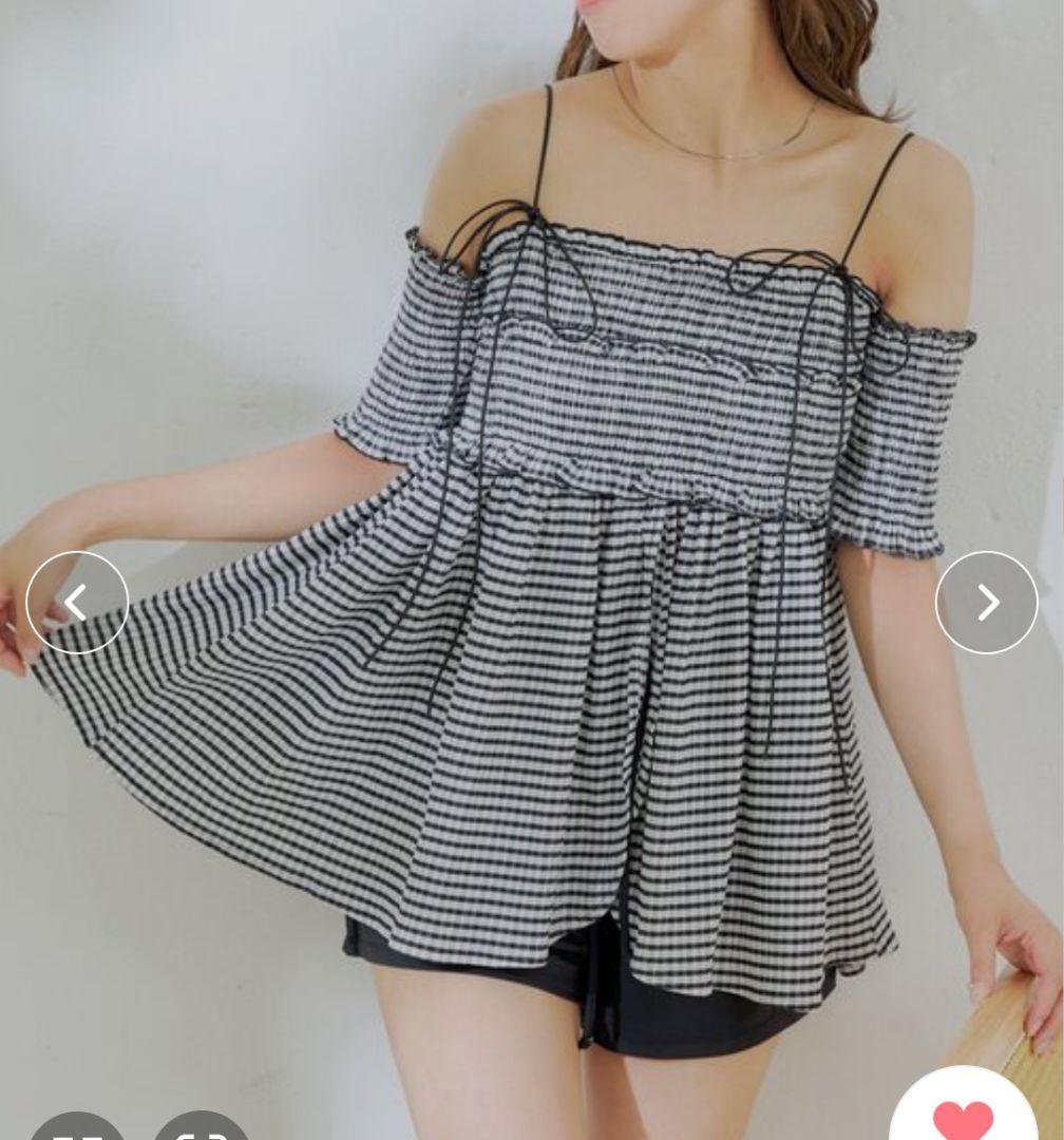 chico シャーリングオフショル3点セット