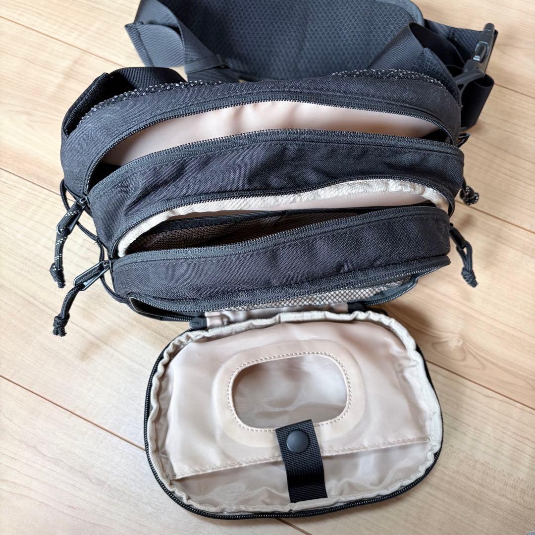 Huggo ハグー ヒップシート ブラック