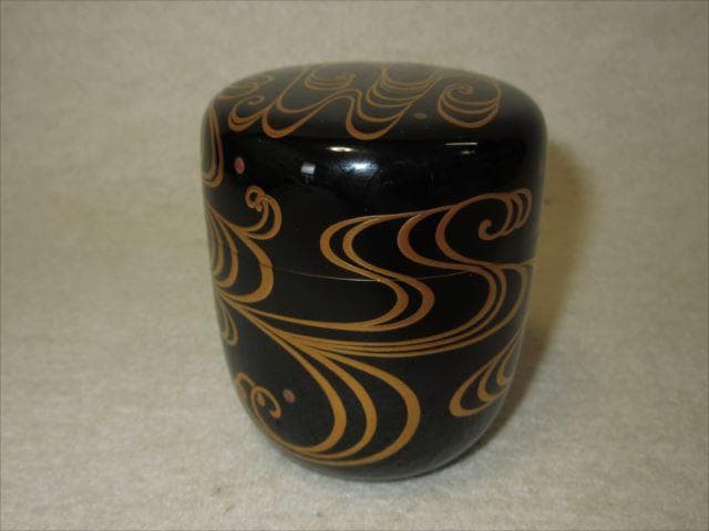 O11 ￼大幅値引き❗️名品 輪島塗 最高峰 【山下甫斎】作 波紋蒔絵 大棗