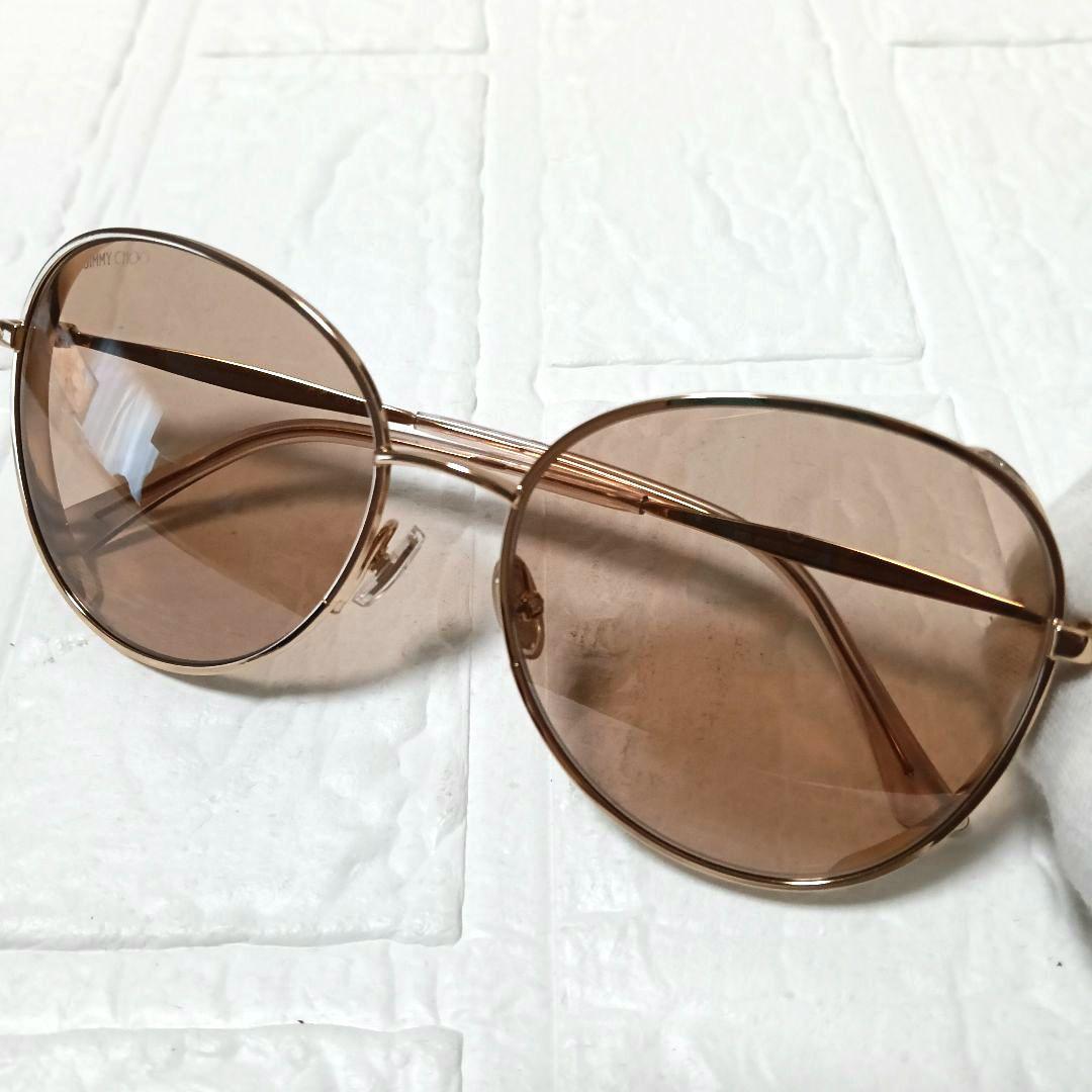 578【美品】JIMMY CHOO ジミーチュウ サングラス ラメフレーム