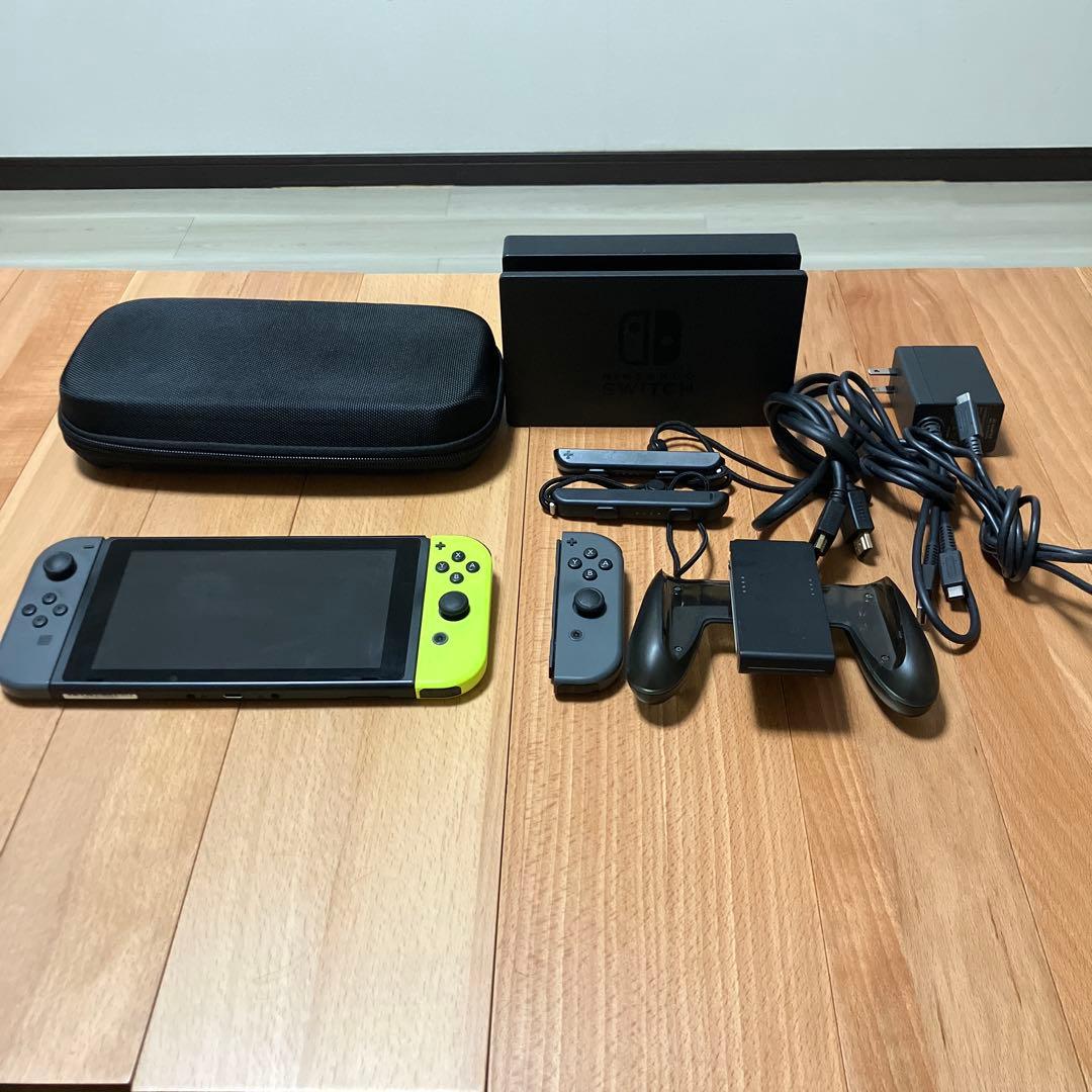 Nintendo Switch 本体 グレー/イエロー