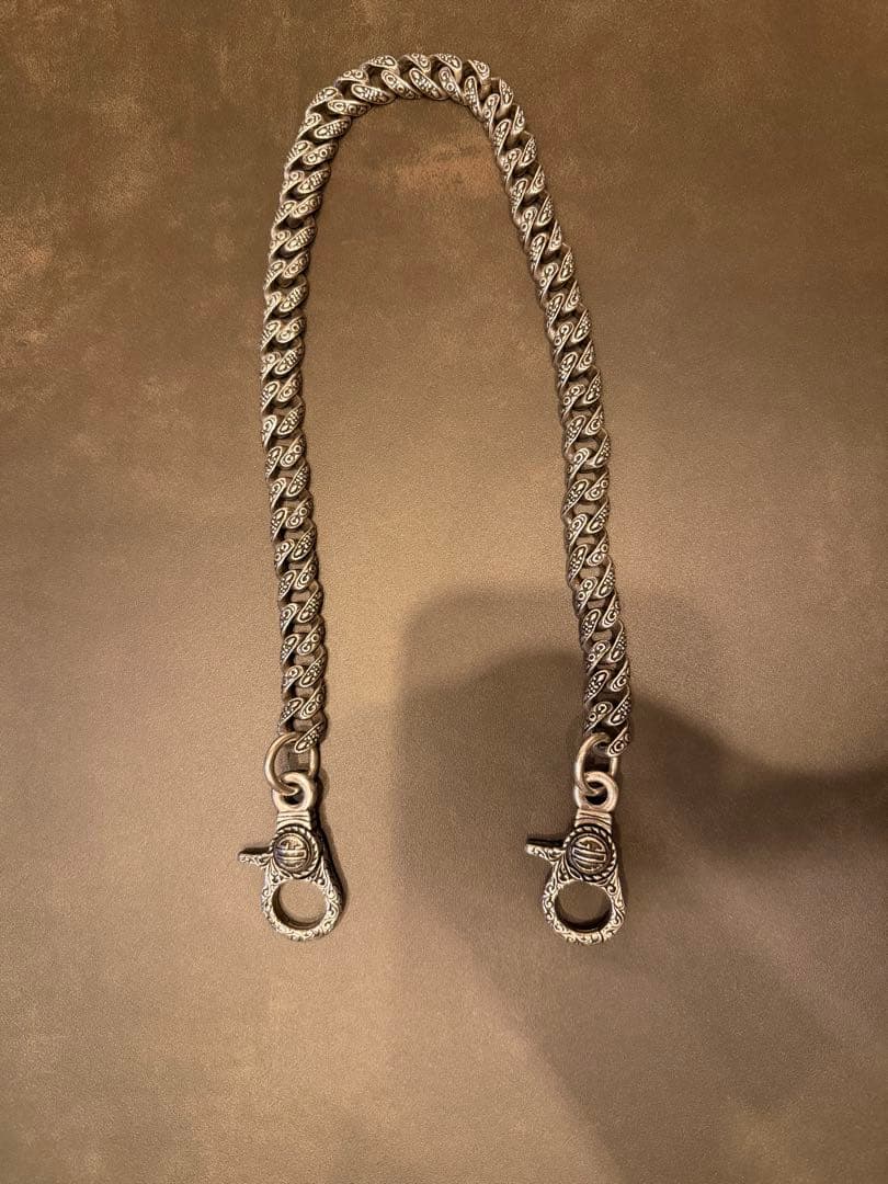  Order シルバー ウォレットチェーン GODクリップカスタム
