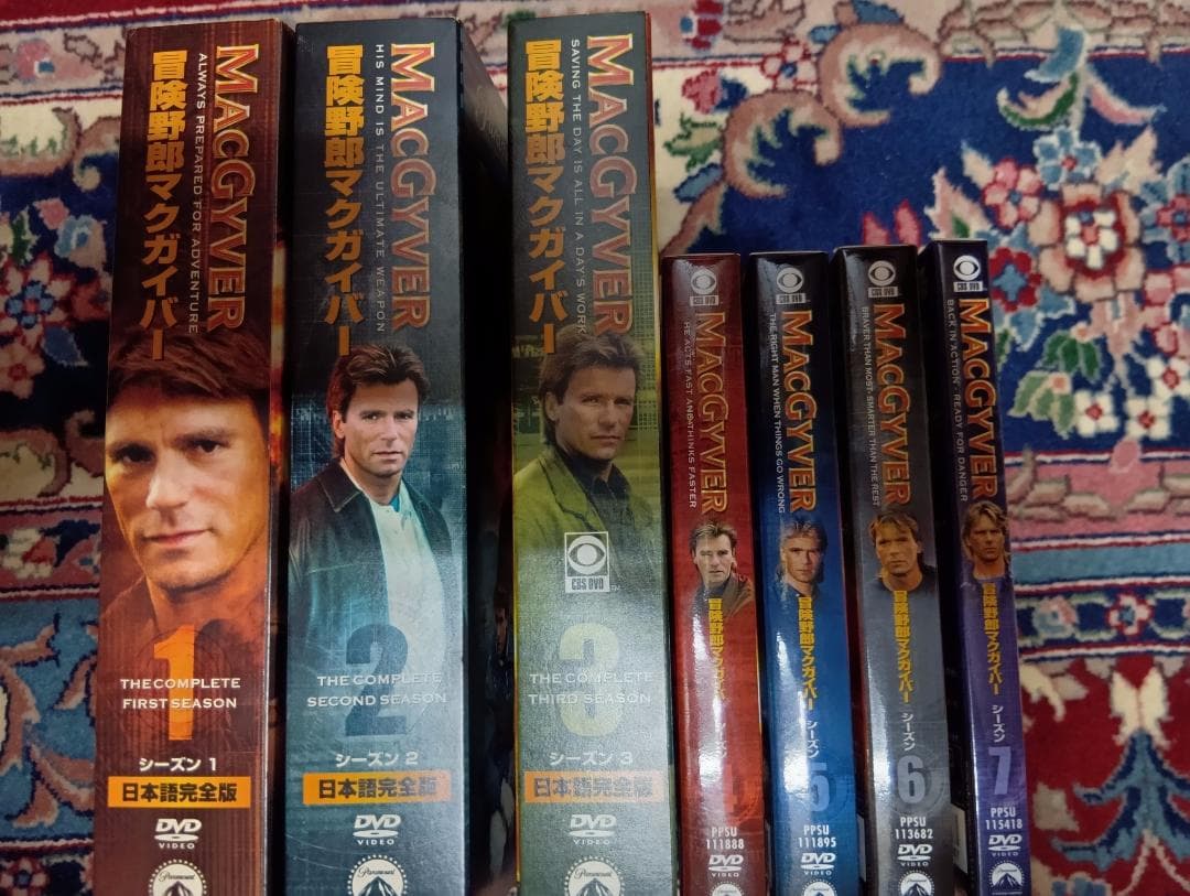 冒険野郎マクガイバー DVD 全シーズンセット
