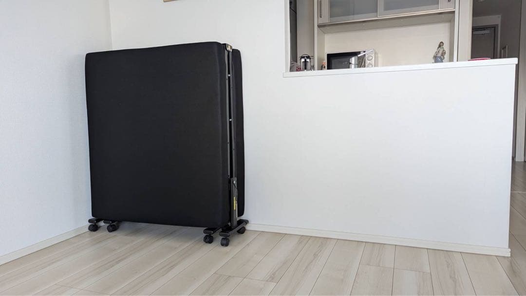 折りたたみベッド ブラック　KRH 引き取り限定