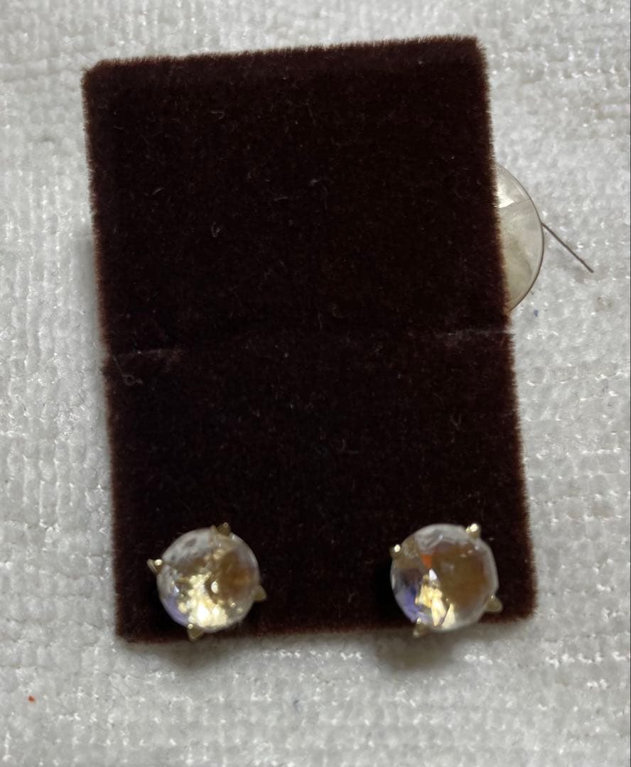 【MIZUKI】★ 希少 ★ 14KYG クォーツピアス