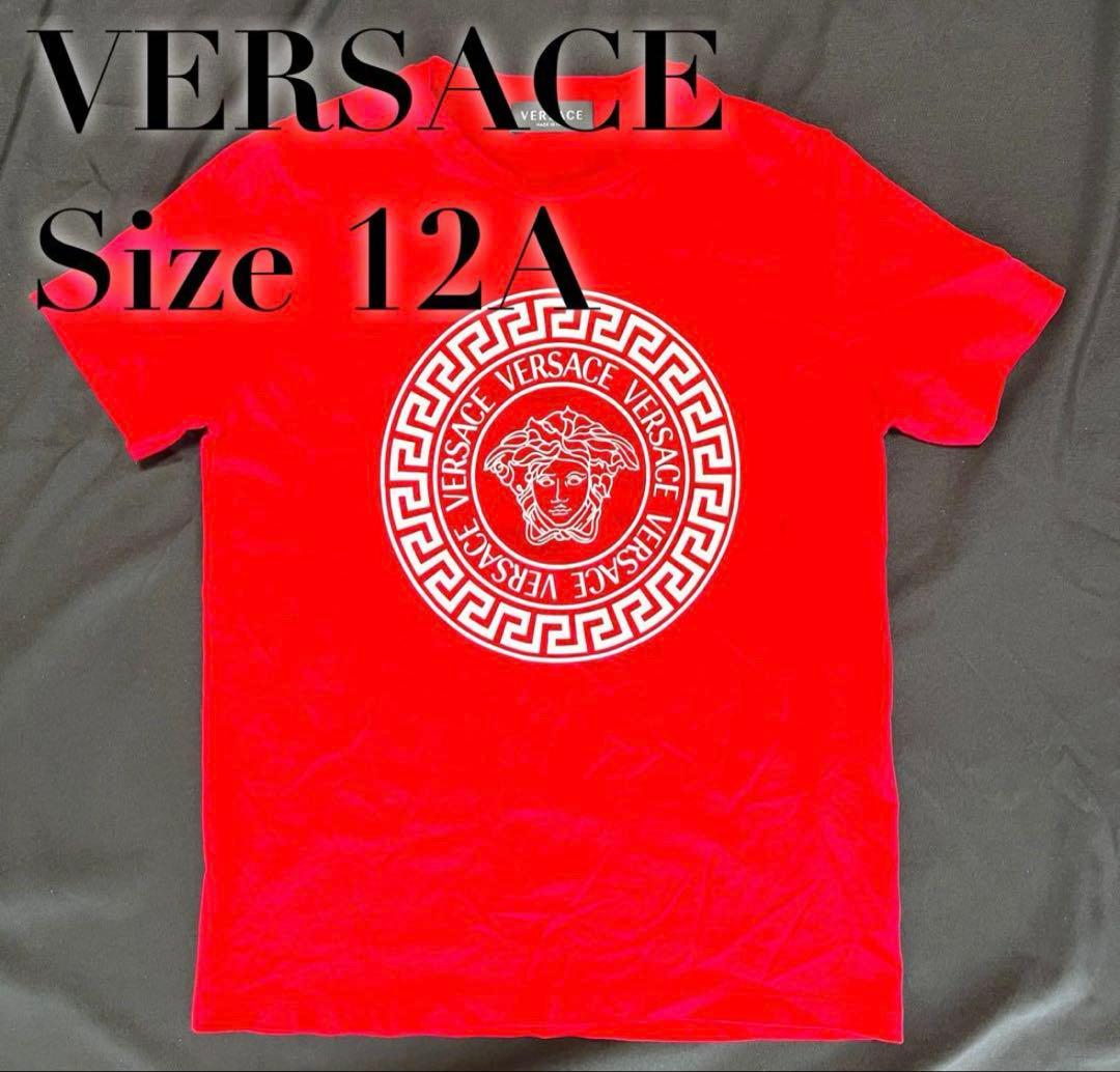 【2枚セット】VERSACE ヴェルサーチ メデューサ Tシャツ グレー レッド