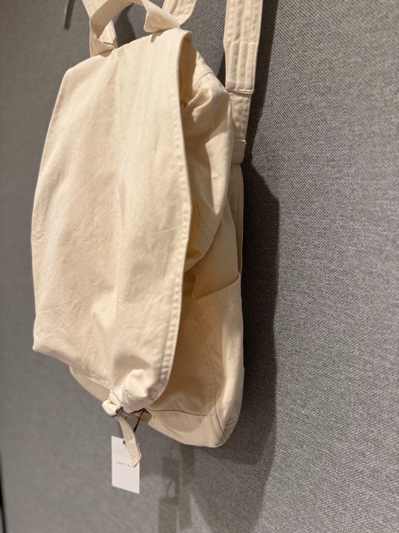 【takeshi kanda】キャンバスリュック/きなり