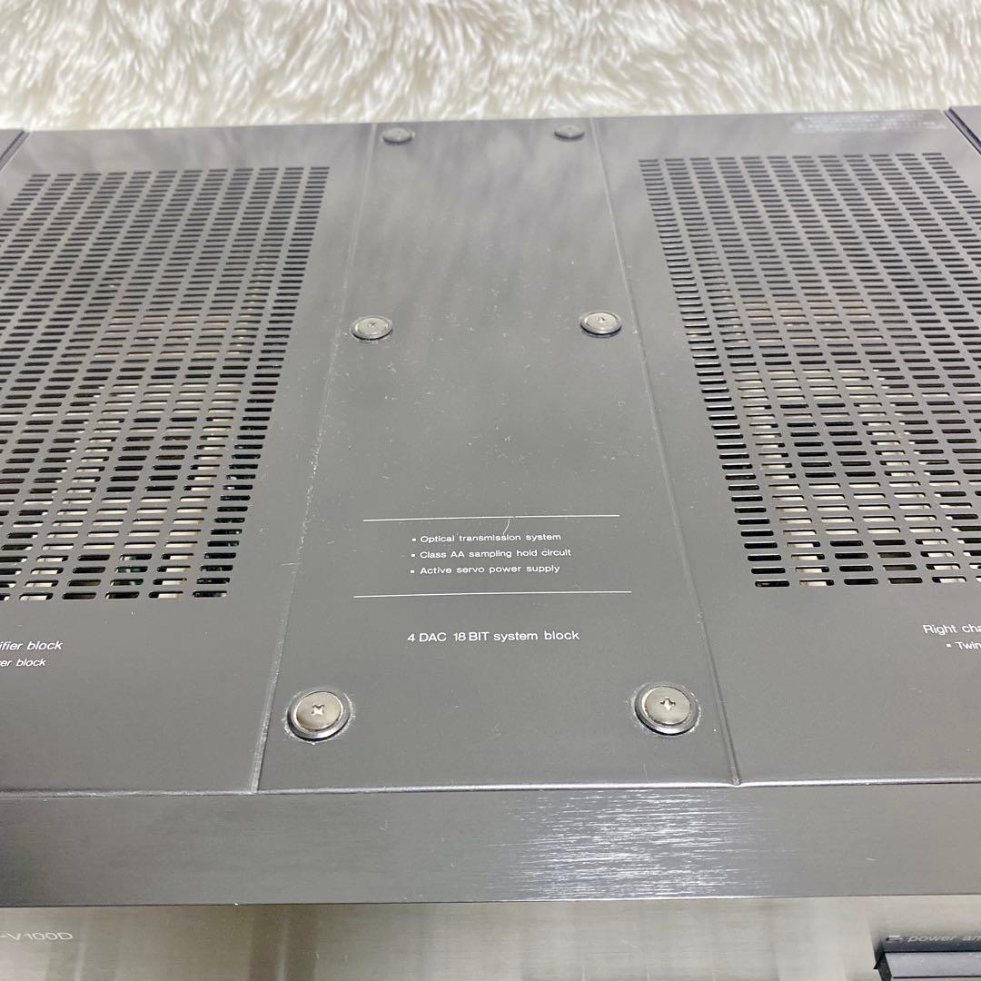 【希少モデル】 Technics SU-V100D プリメインアンプ 木目