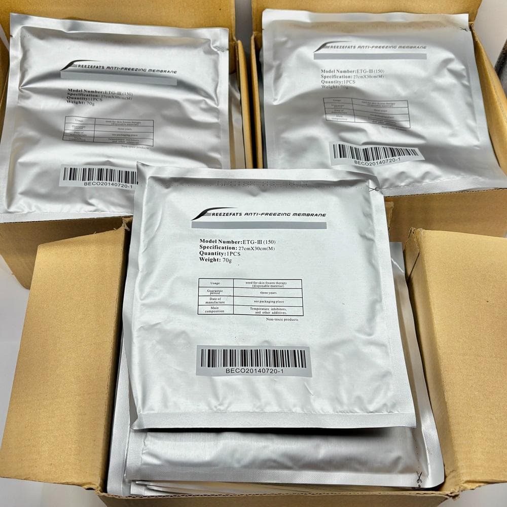 【M100枚セット】脂肪冷却保護シート　冷却トリートメント　専用保護シート美容