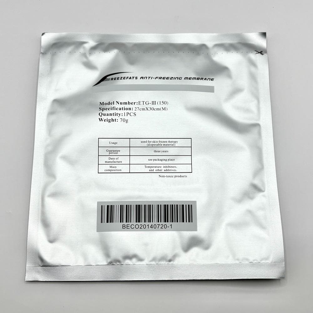 【M100枚セット】脂肪冷却保護シート　冷却トリートメント　専用保護シート美容