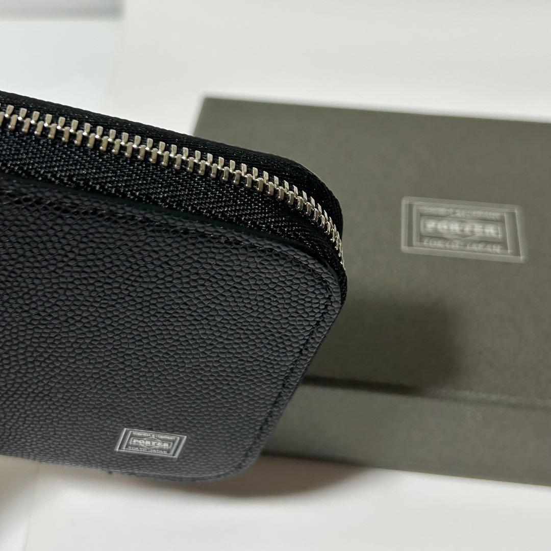 新品 PORTER ポーター キーケース 鍵入れ レザー 箱付き ブラック