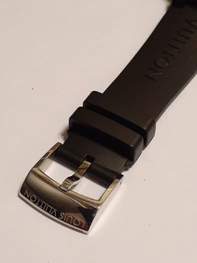 美品　ルイヴィトン タンブール ホライゾン QA002Z 腕時計