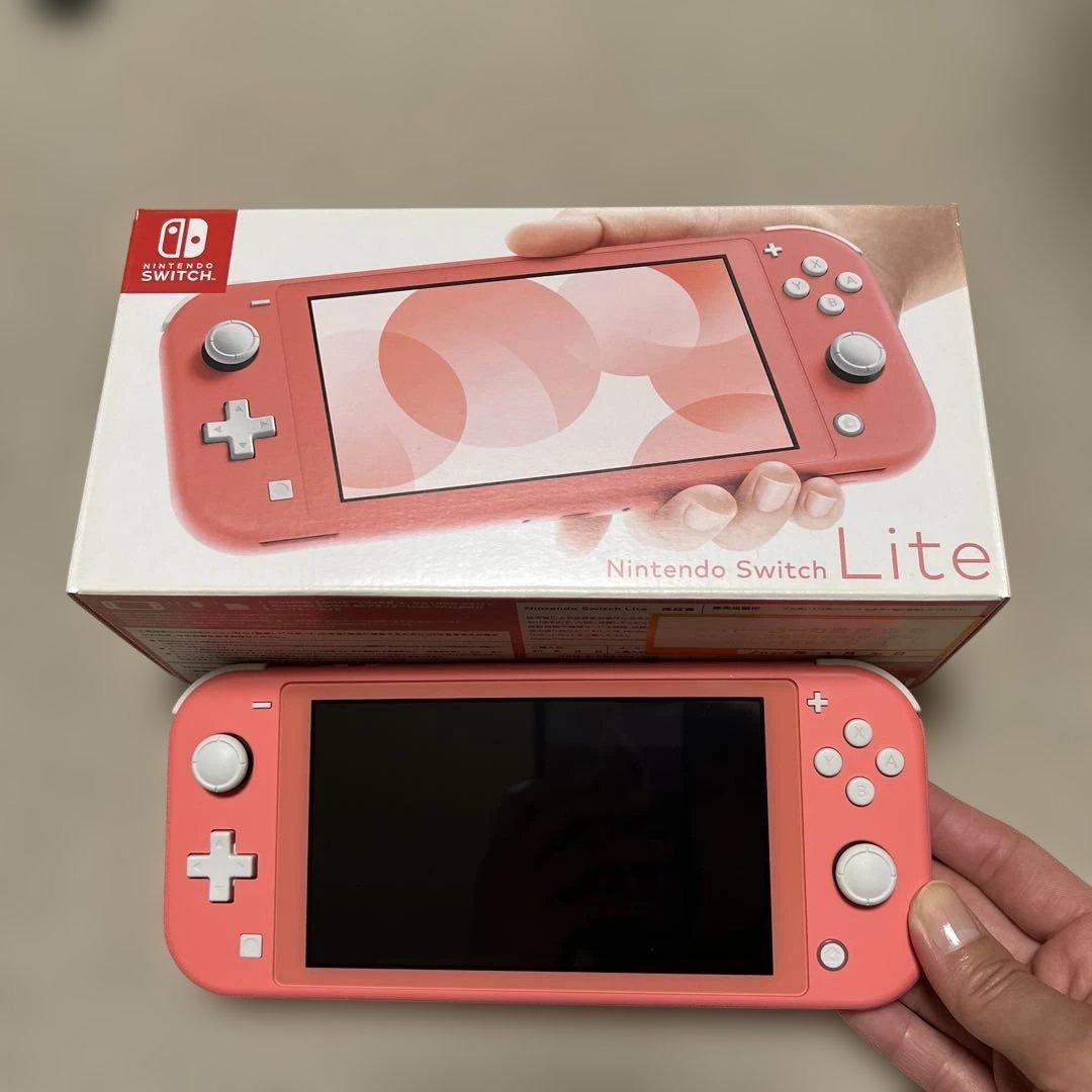 任天堂 Switch Lite コーラル 細かな傷あり