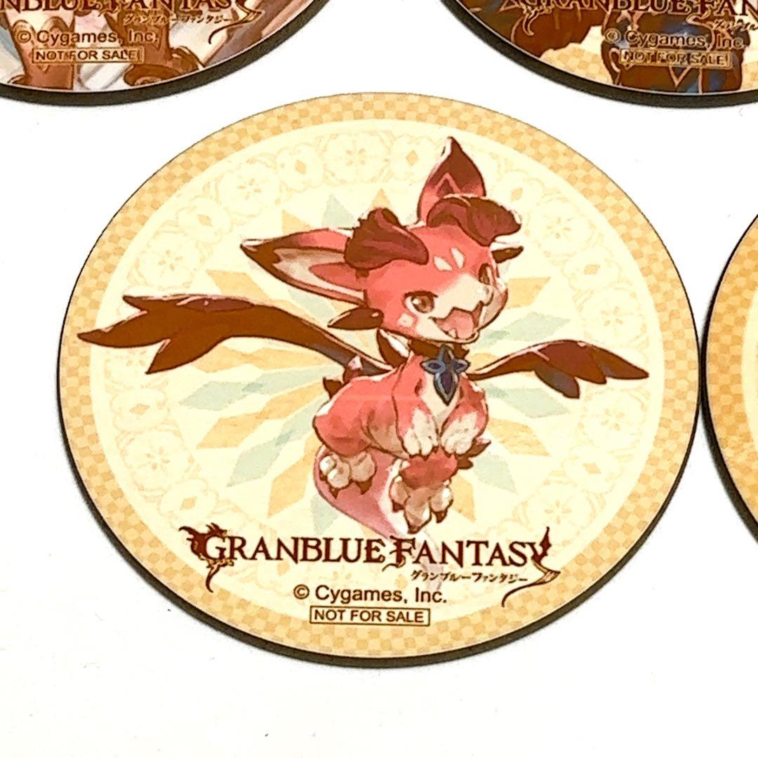 【美品】『グランブルーファンタジー』ハードボードコースター 8種