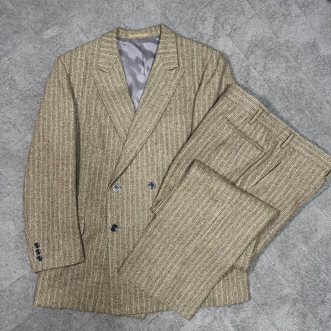 ブルガリアちゃんDORMEUIL Sportex 高級スーツvintage