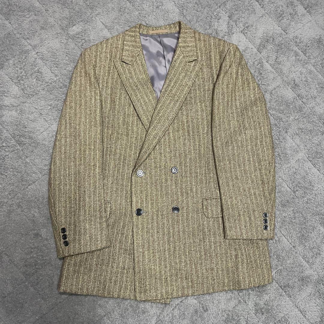 ブルガリアちゃんDORMEUIL Sportex 高級スーツvintage