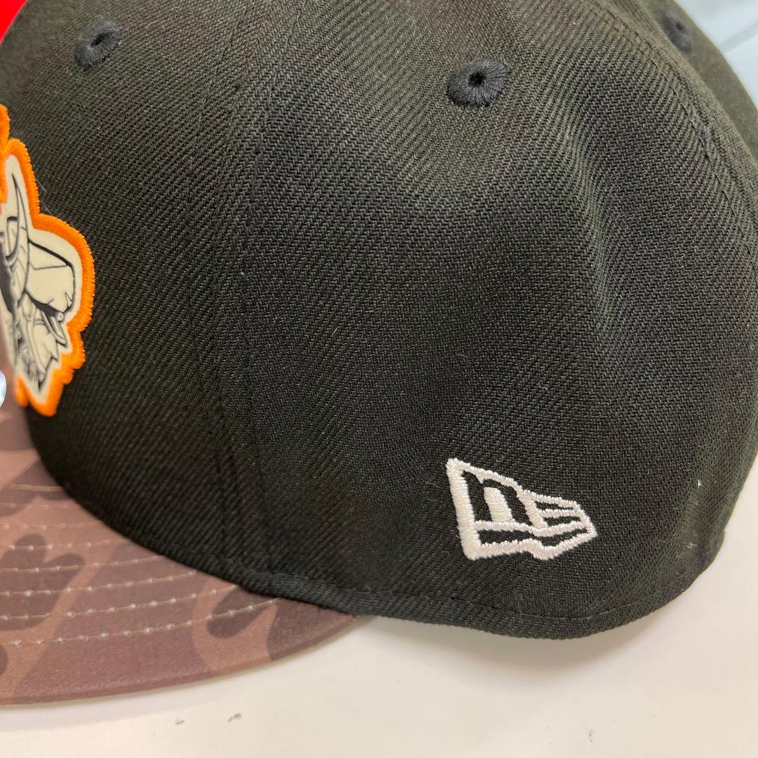 キン肉マン　NEW ERA 9FIFTY ハンターカモ　5FACEパッチ