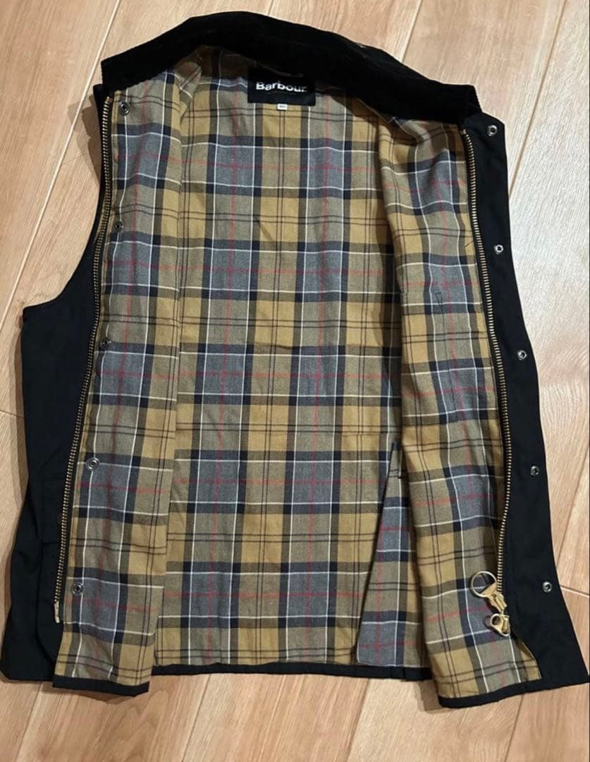【美品】 barbour バブアー　ビデイルベスト　サイズ40