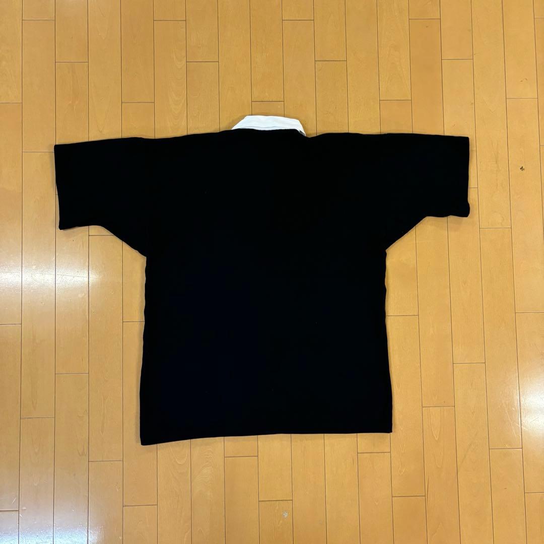 90' ビンテージ カンタベリー製 オールブラックス ラガーシャツ