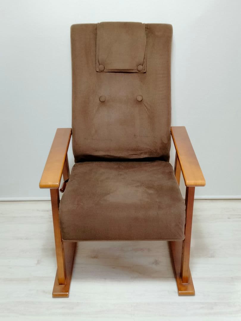 腰をいたわる高座椅子　YS-1625　ブラウン