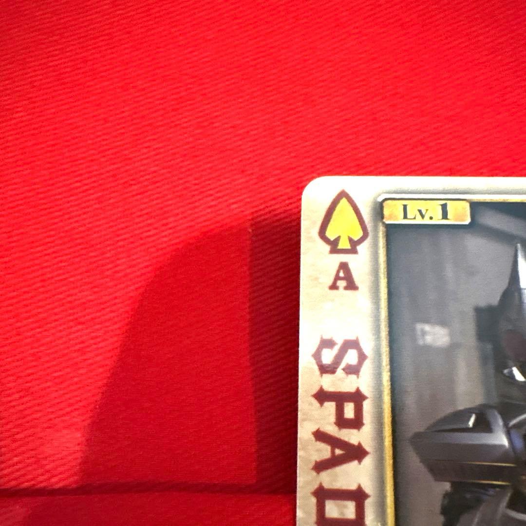 ラウズカード 仮面ライダー剣＝剣崎一真 トレカ レア スペードA 平成ライダー