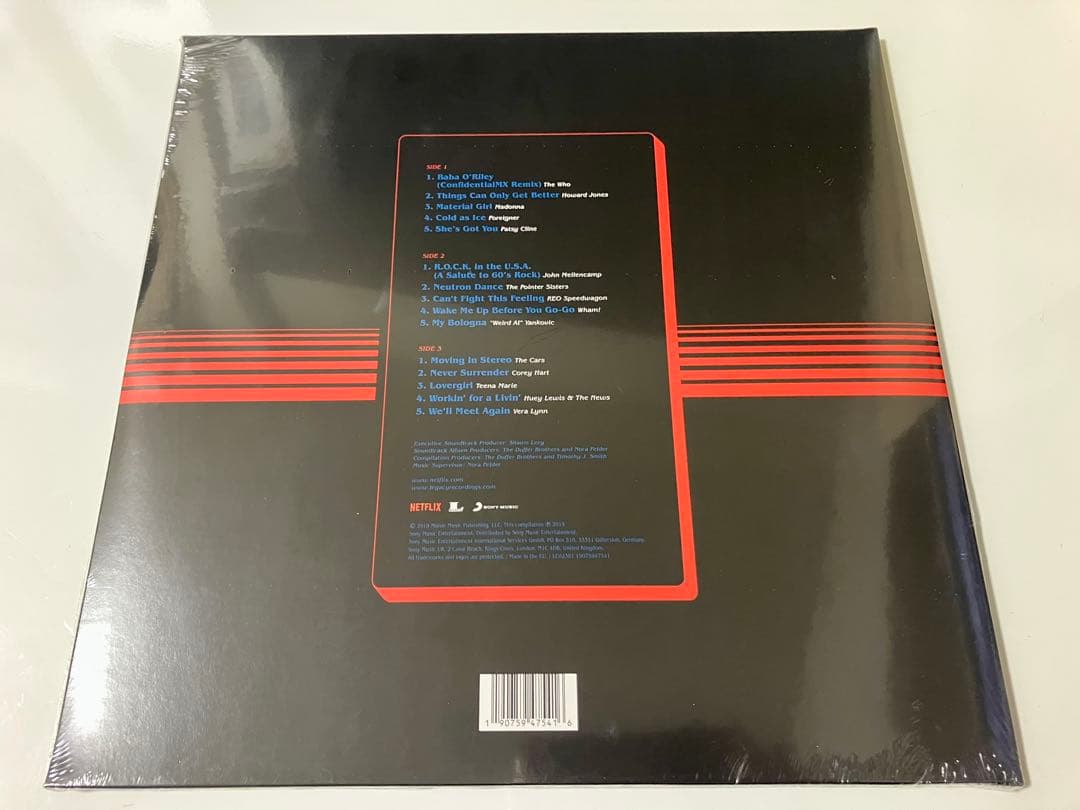 ボーナス7inch付 Stranger Things 3 サントラ2LPレコード