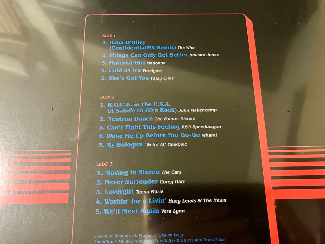 ボーナス7inch付 Stranger Things 3 サントラ2LPレコード