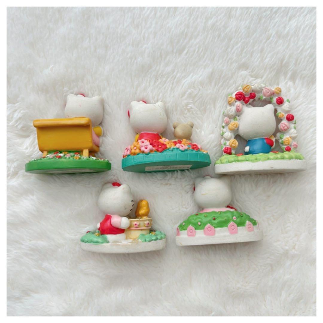 当時物 レア ハローキティ 陶器 置物 フィギュア まとめ売り 1998年製