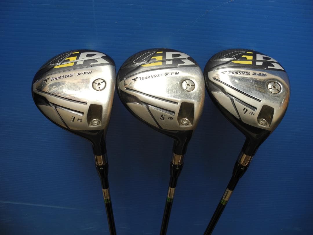 TourStage X-FW 3W, 5W, 7W 3本セット