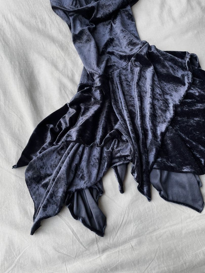 トップス TORNADO MART FEMME velour camisole