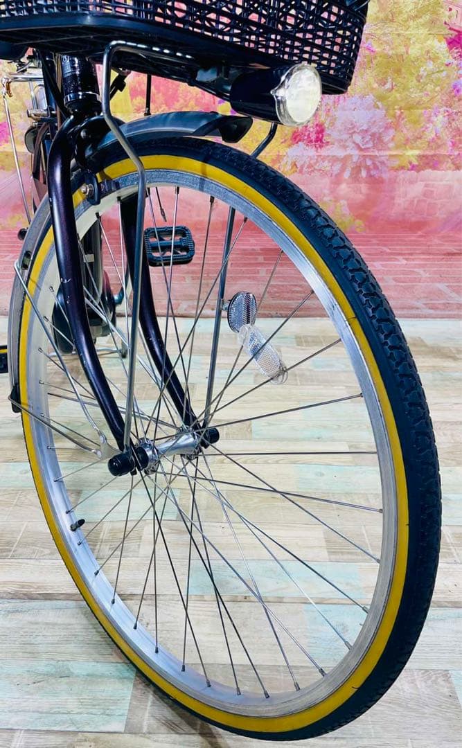 K2917 電動自転車パナソニック ママチャリ 26インチ 8.9Ah 送料無料