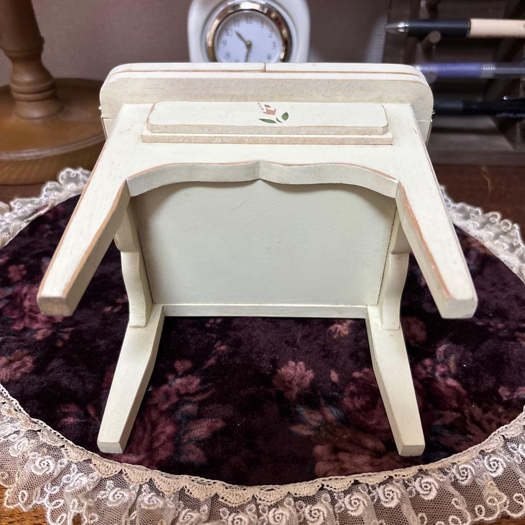 ステンシルマニーローズ ミニチュア家具 マニーポストカードプレゼント