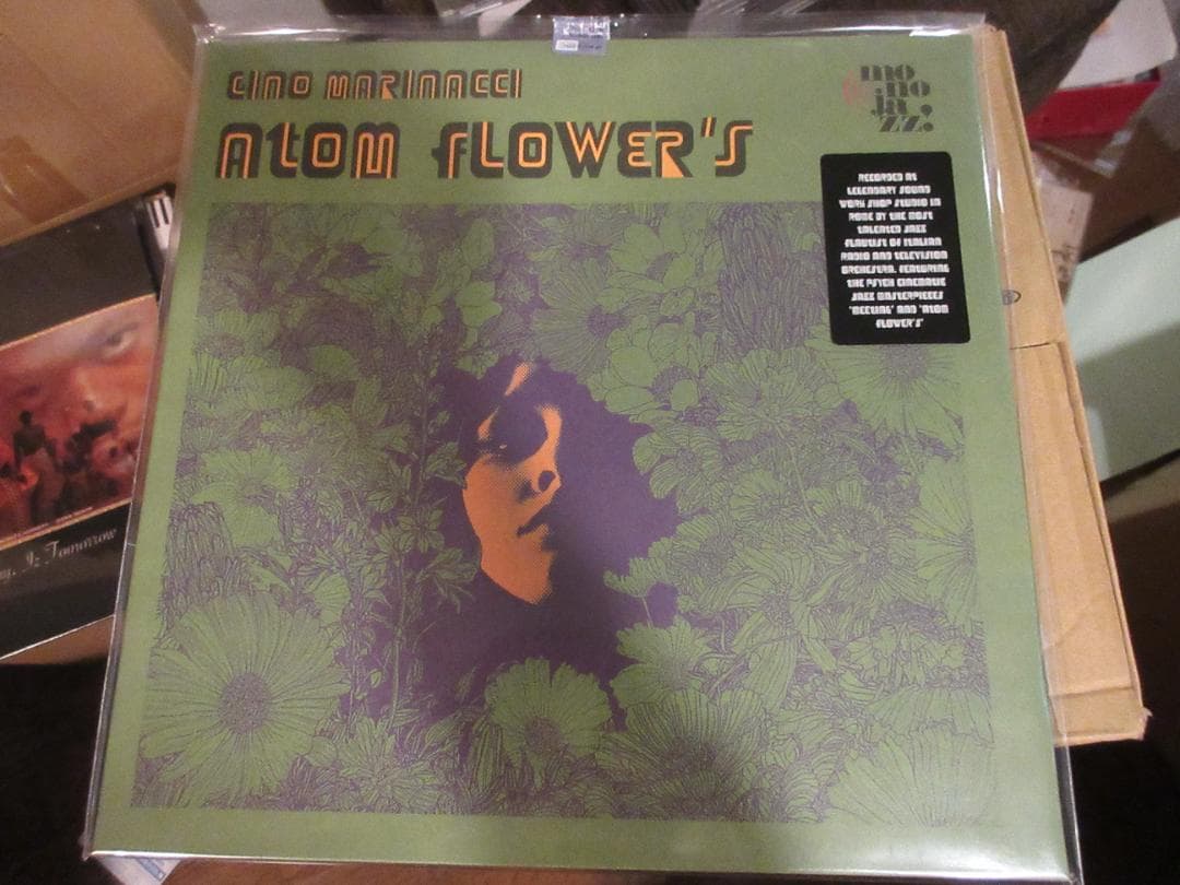 新品LP再発盤 廃盤 GINO MARINACCI Atom Flower’s