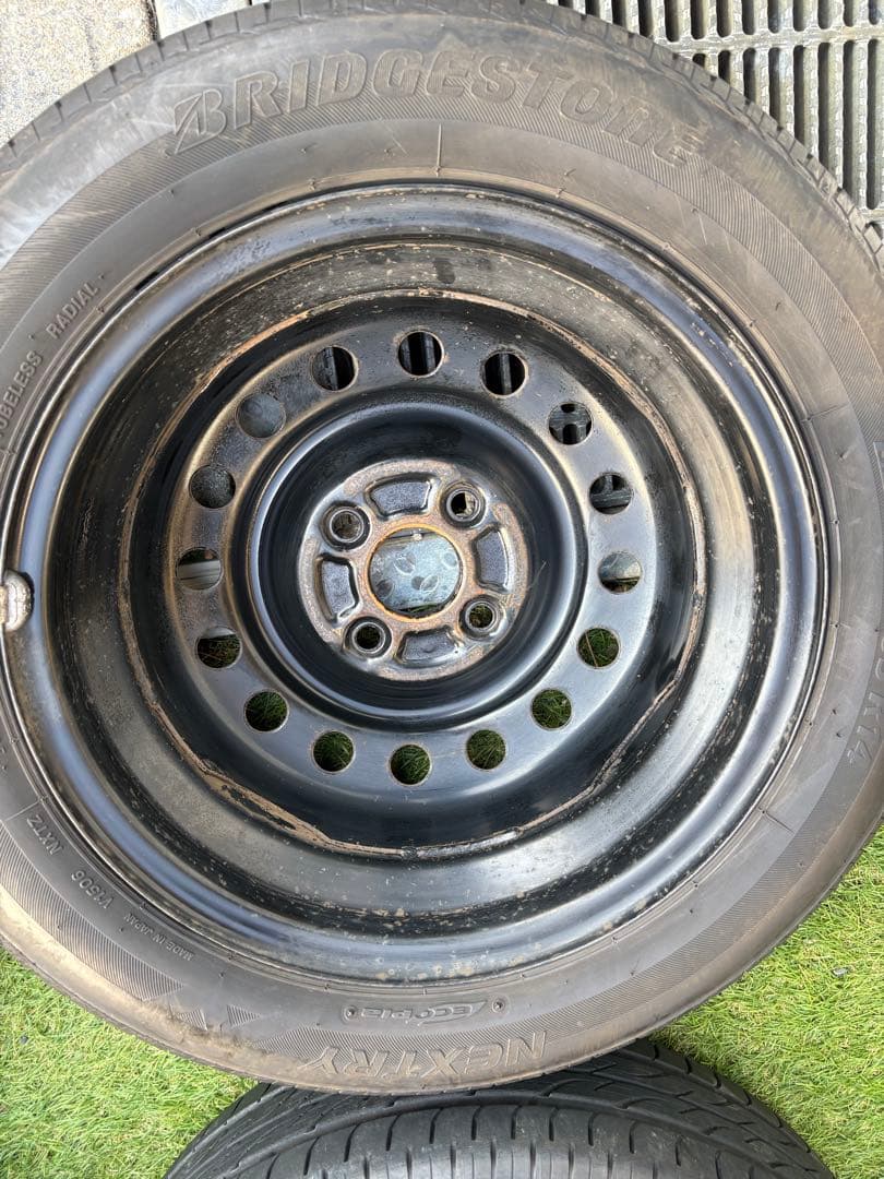 155/65R14 ブリヂストン　2020年　夏タイヤ　ラジアル　ホイール4本