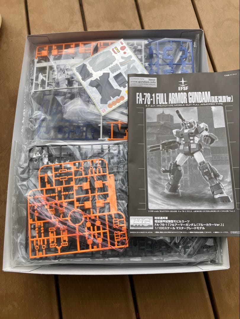 FA-78-1 フルアーマーガンダム (BLUE COLOR Ver.)