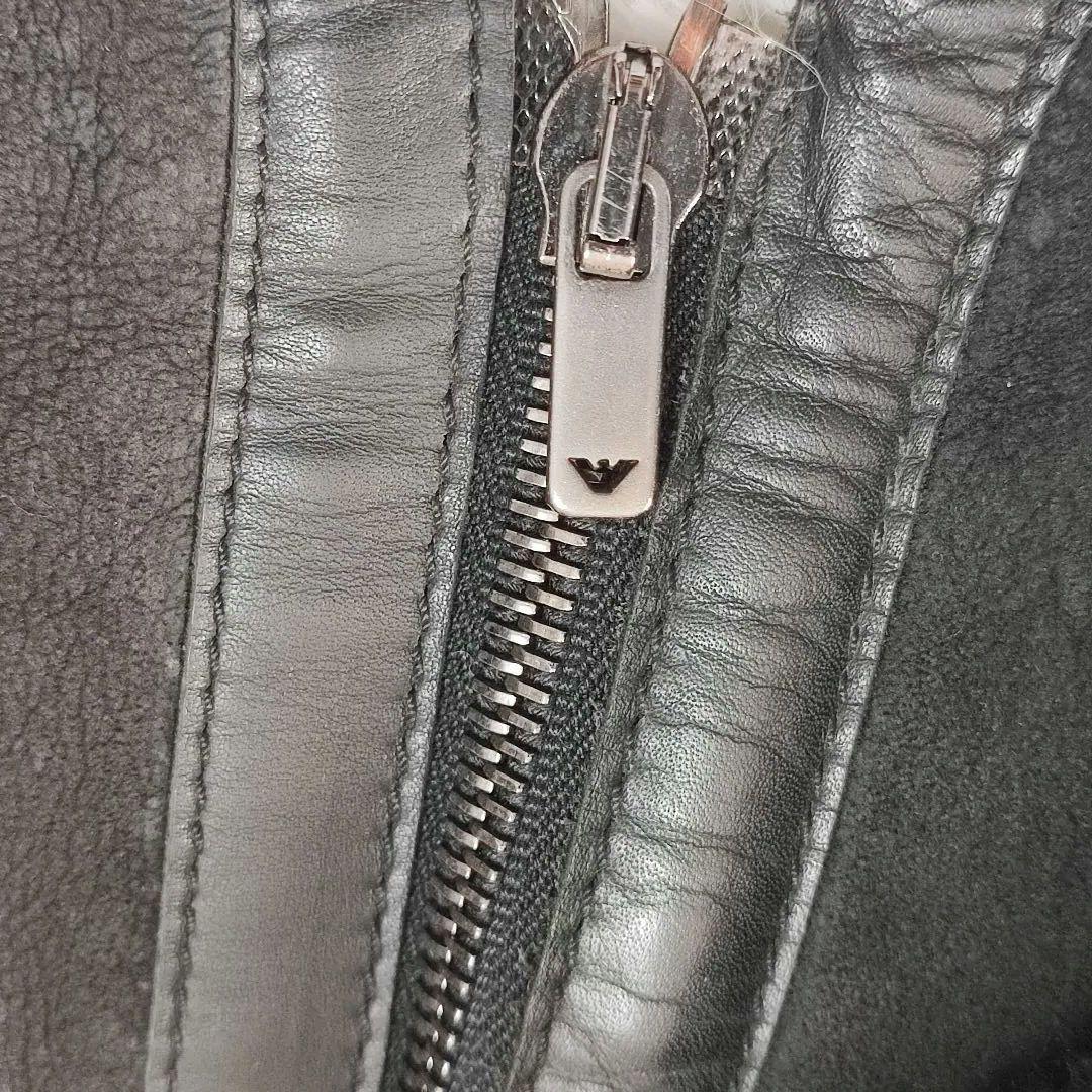 エンポリオアルマーニ リアル ムートン ジャケット 40 L