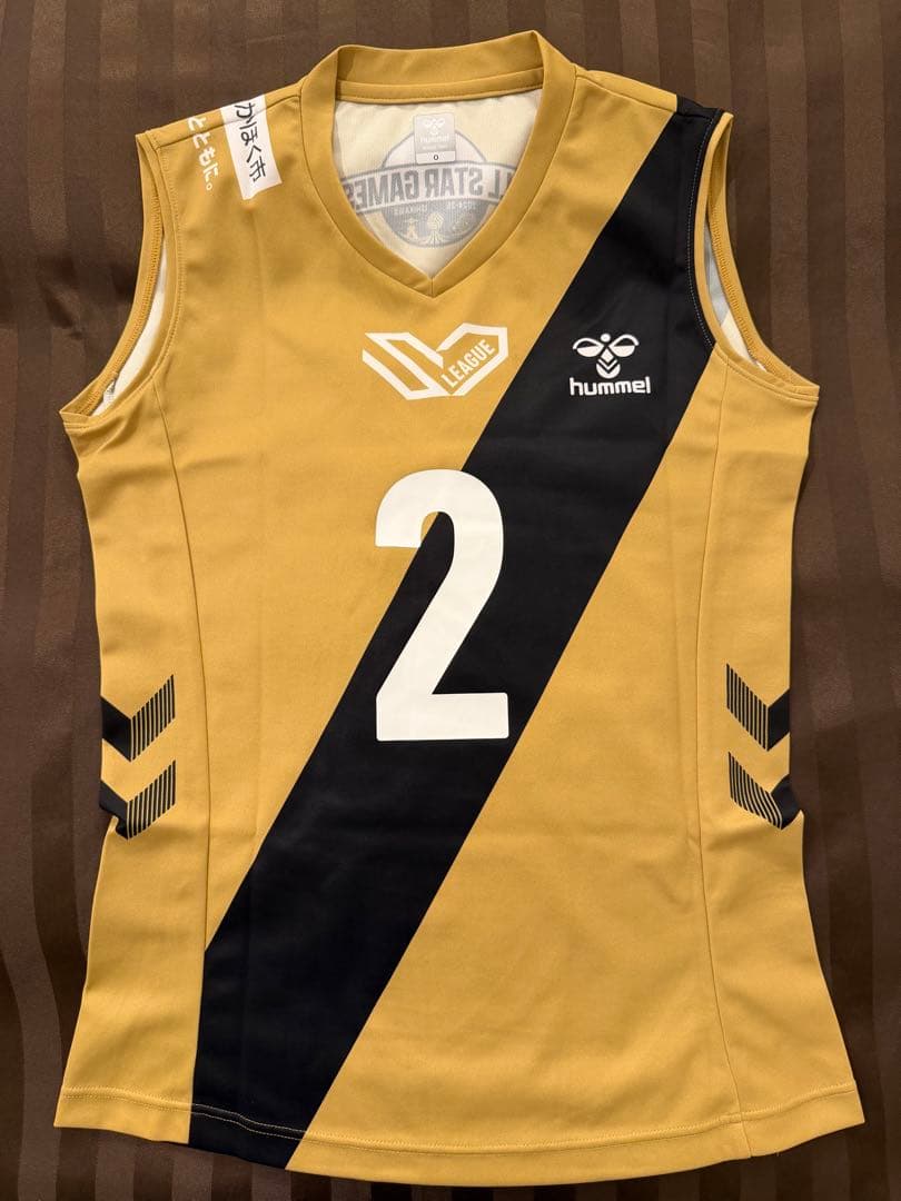 実使用　直筆サイン入りユニフォーム　バレーボール　オールスター