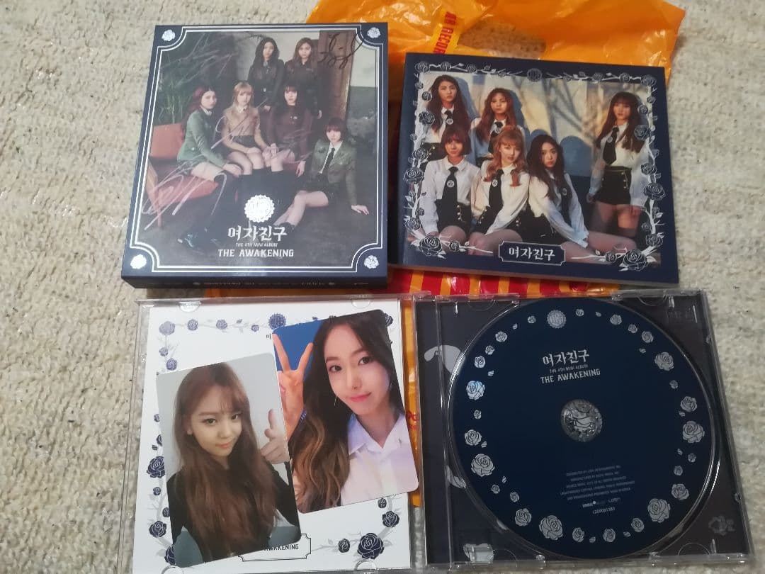 ジーフレンド ヨジャチング 直筆サイン入り アルバム AWAKENING