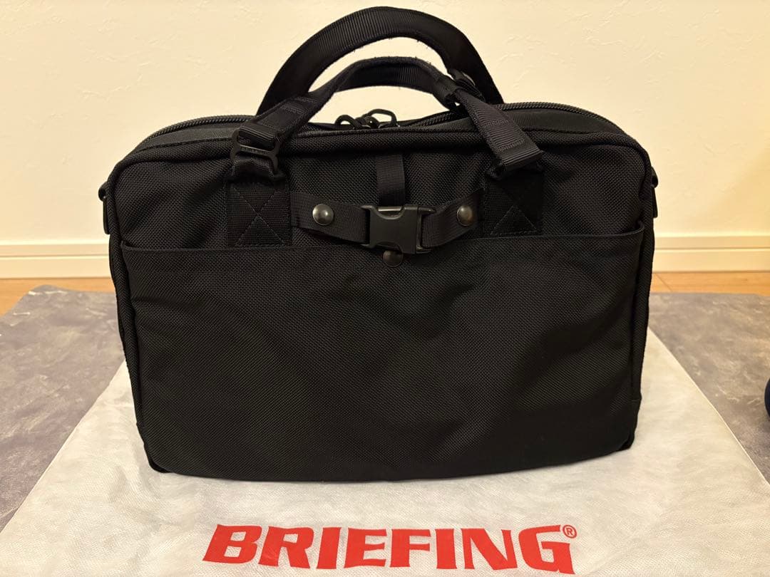美品 BRIEFING_2WAY_ビジネス_ショルダーバッグ_ブリーフィング
