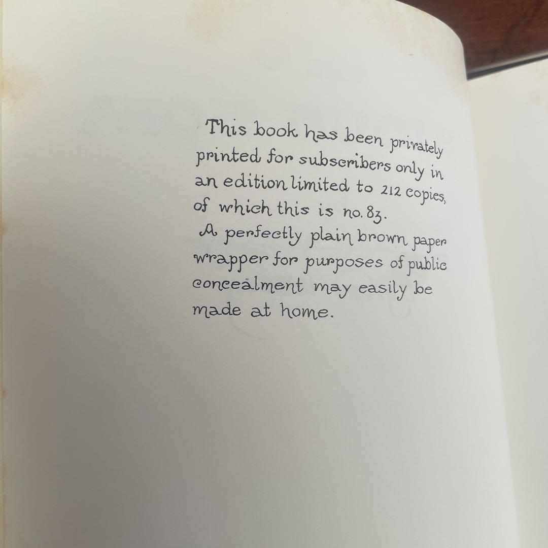 エドワードゴーリーサイン入り　レア本