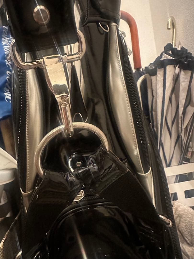 SANDREWS ゴルフバッグ 黒　クラブセット付き