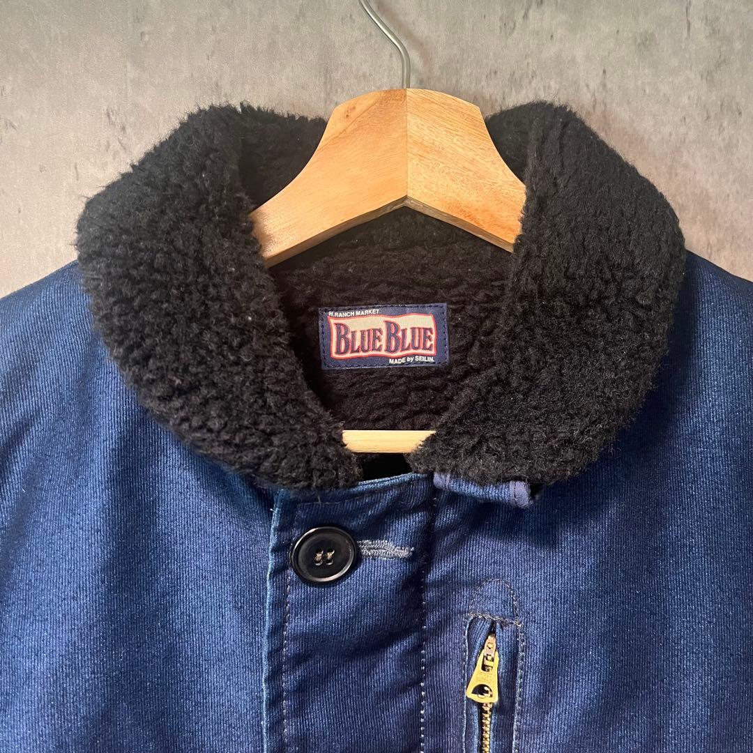 BLUEBLUE デッキジャケット N-1 インディゴ