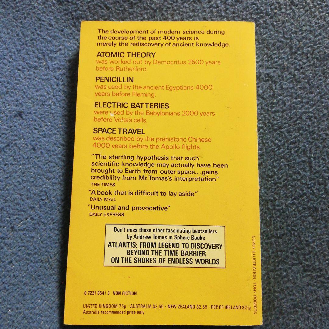 洋書 We Are Not the First by Andrew Tomas