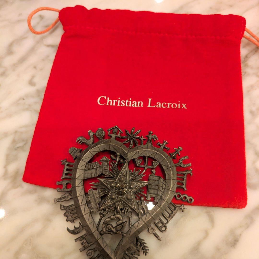 クリスチャンラクロワ　ブローチ　フランス製