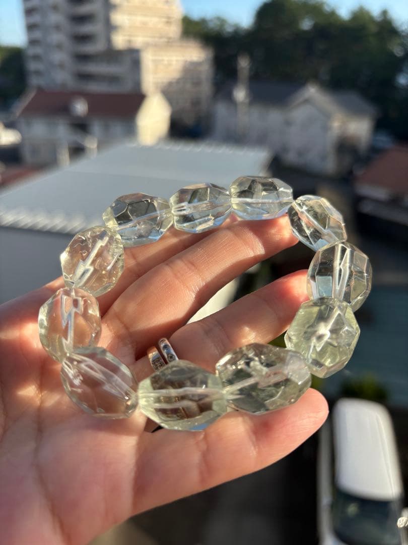 Y sh様　ローズクォーツおまとめ大玉宝石カット♡高品質グリーンアメジスト♡