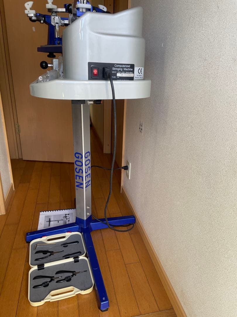 t*a様 完動超美品GOSEN GM880GM780テニスバドガット張り機動作良