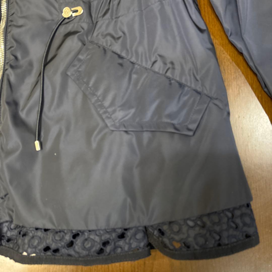 hh⭐︎　MONCLER ナイロンフリルジャケット