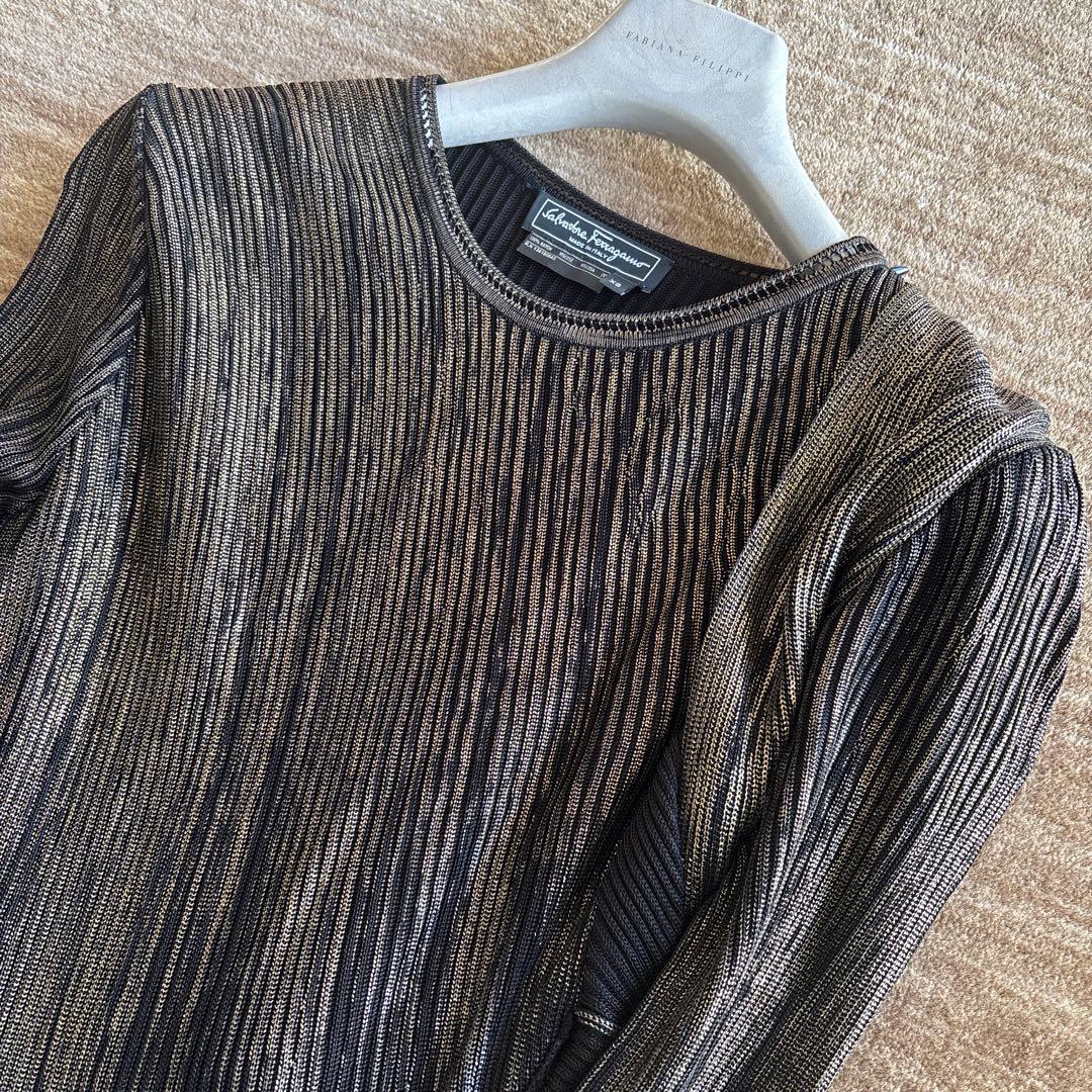 サルヴァトーレ フェラガモ Ferragamo ニットワンピース